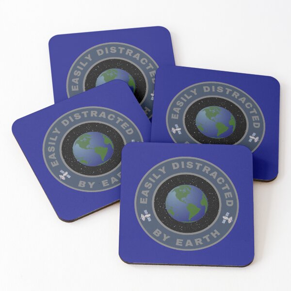 Item preview, Easily distracted by Earth designed and sold by fev-rocks.