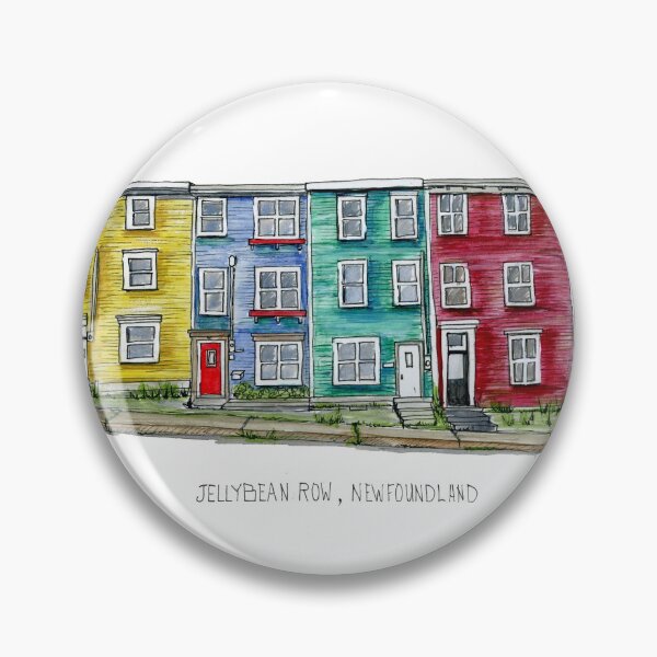 Item preview, Jellybean Row II, Newfoundland Canada designed and sold by MuskokaFox.