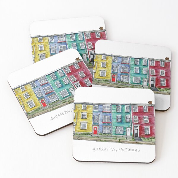 Item preview, Jellybean Row II, Newfoundland Canada designed and sold by MuskokaFox.