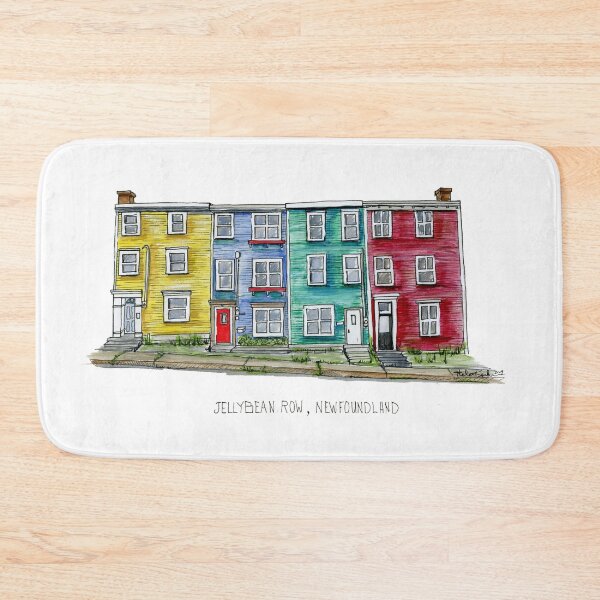 Item preview, Jellybean Row II, Newfoundland Canada designed and sold by MuskokaFox.