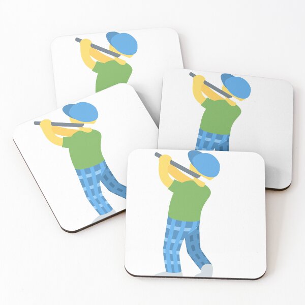Item preview, golfing guy designed and sold by Shrewd Mood.
