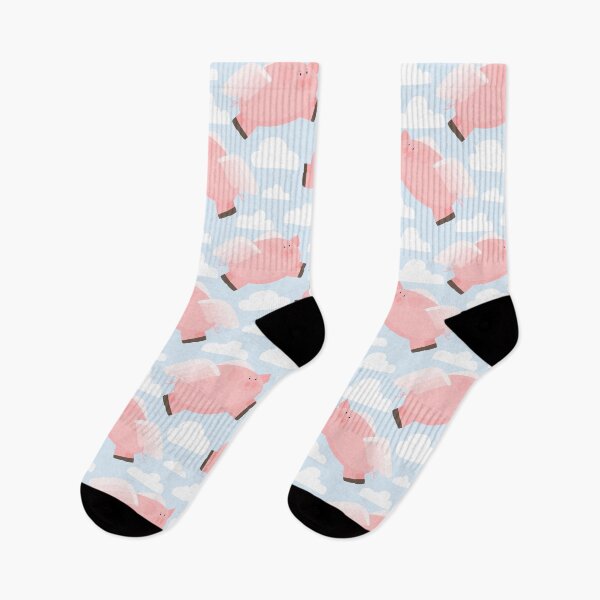 Item preview, Flying Pig Pattern designed and sold by PepAndGrace.