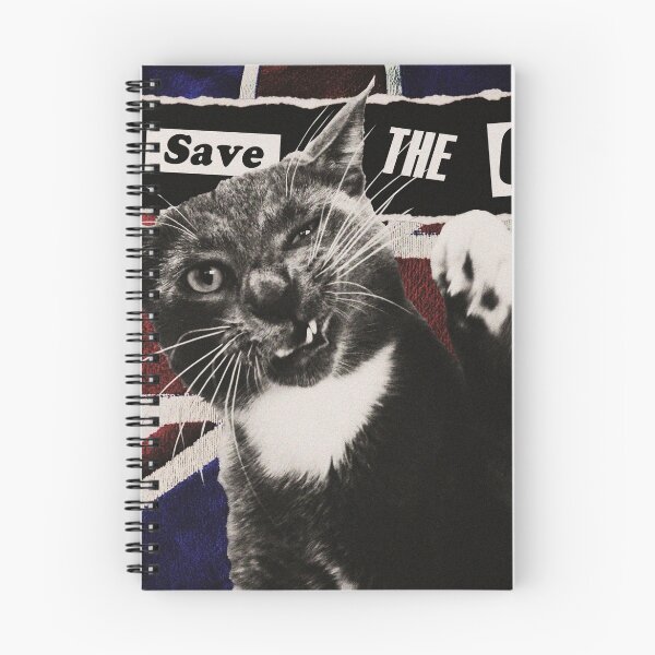 Item preview, God Save The Queen Cat designed and sold by FuzzyDuckArt.