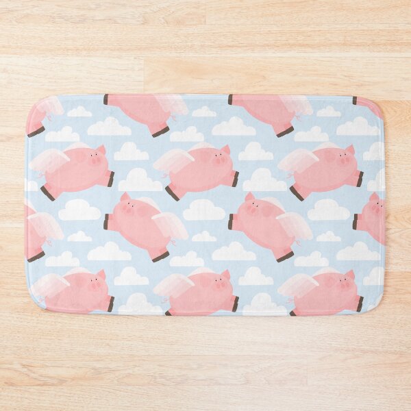 Item preview, Flying Pig Pattern designed and sold by PepAndGrace.
