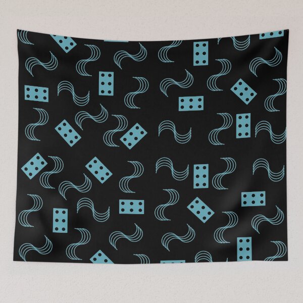 Item preview, Abstract S Domino Pattern blue designed and sold by mrtraz.