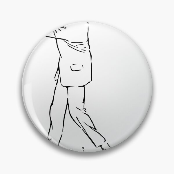 Item preview, golfing man designed and sold by Shrewd Mood.