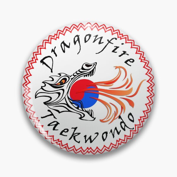 Item preview, Dragonfire Taekwondo merchandise designed and sold by James Gott.