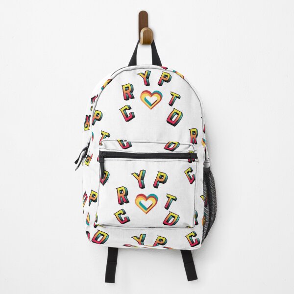 Item preview, Crypto Love-White Background designed and sold by Trendi61.