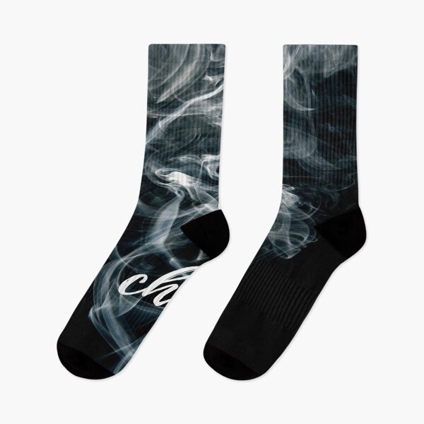 Item preview, Chill black  Abstract Art Design with smoke -Just Chill designed and sold by TekakuArt.