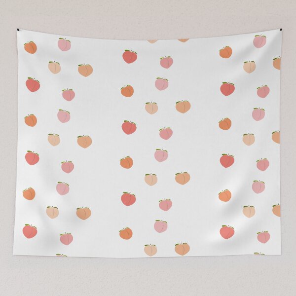 Item preview, Floating Minimalist Peaches designed and sold by Katelyn Wollschlager.