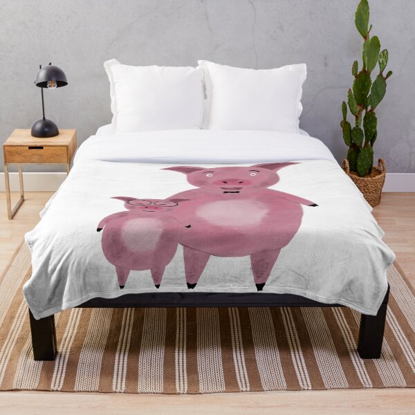Artikelvorschau, Schweinchen Papa und Sohn entworfen und verkauft von Treasuredreams.