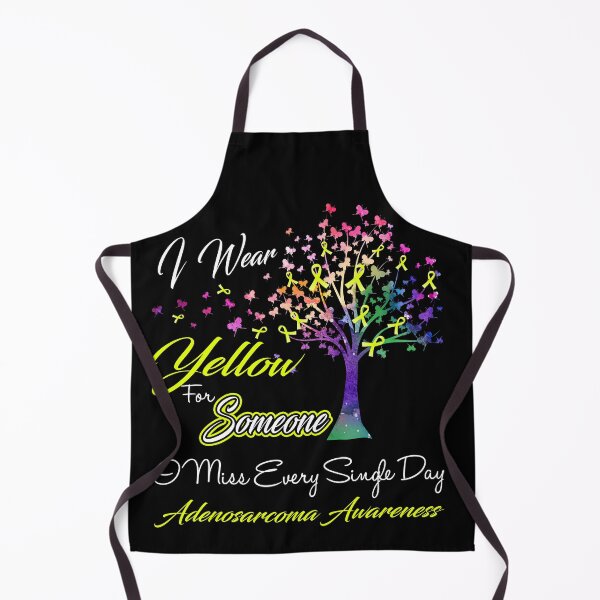 Item preview, I Wear Yellow For Someone I Miss Adenosarcoma Awareness designed and sold by Gillosina.