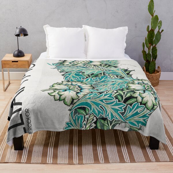 Item preview, William Morris - Anemone Watercolor designed and sold by Rakhi-Space.