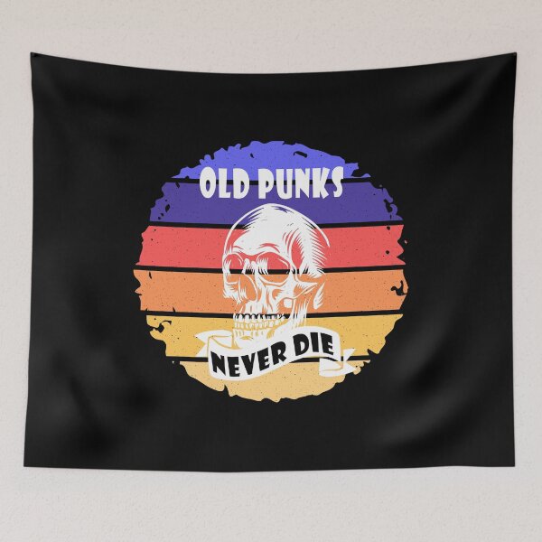 Item preview, old punks never die designed and sold by Mac Store.