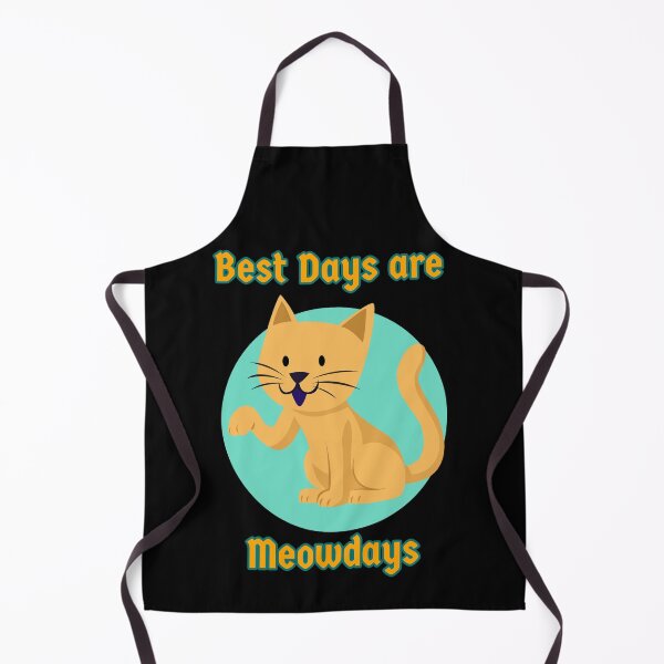Item preview, Best days are meowdays Funny Yellow cat designed and sold by Cool Store.
