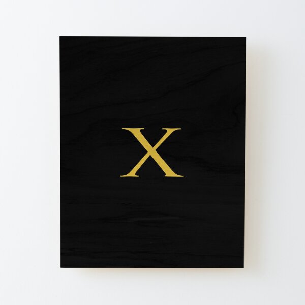 Number 55 Roman Numeral LV Gold Art Board Print for Sale by nocap82