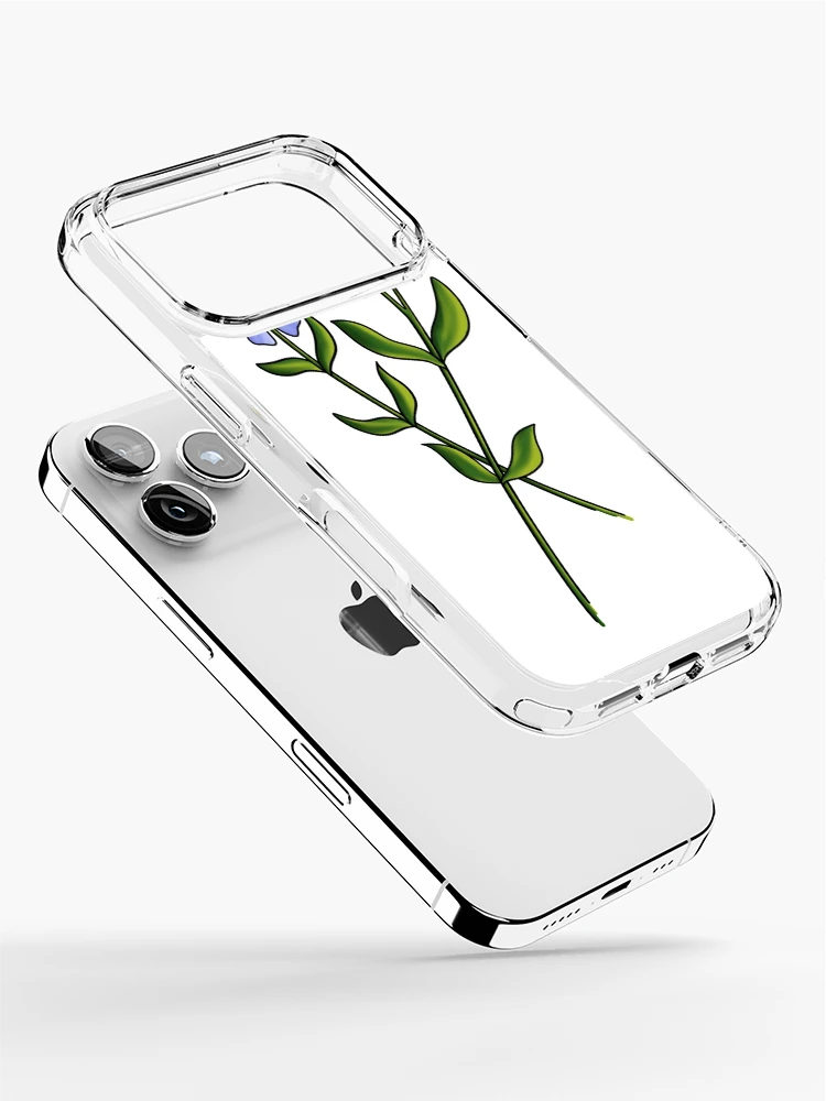 Aperçu 2 sur 5. Coque iPhone avec l'œuvre Pervenche créée et vendue par Reeseworks.