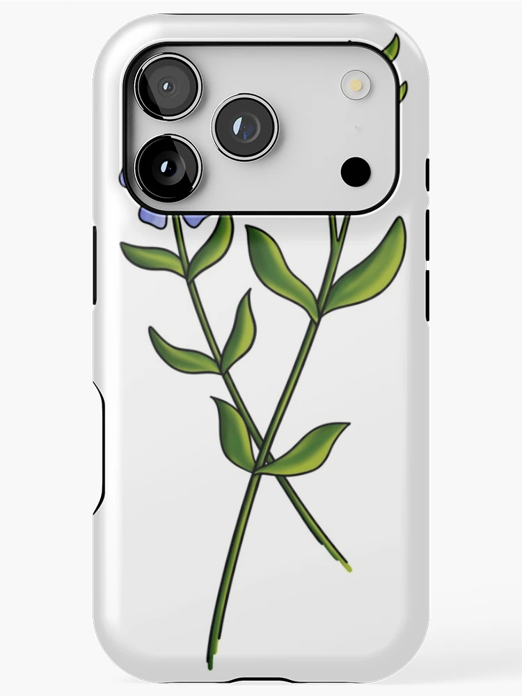 Aperçu 1 sur 4. Coque iPhone avec l'œuvre Pervenche créée et vendue par Reeseworks.