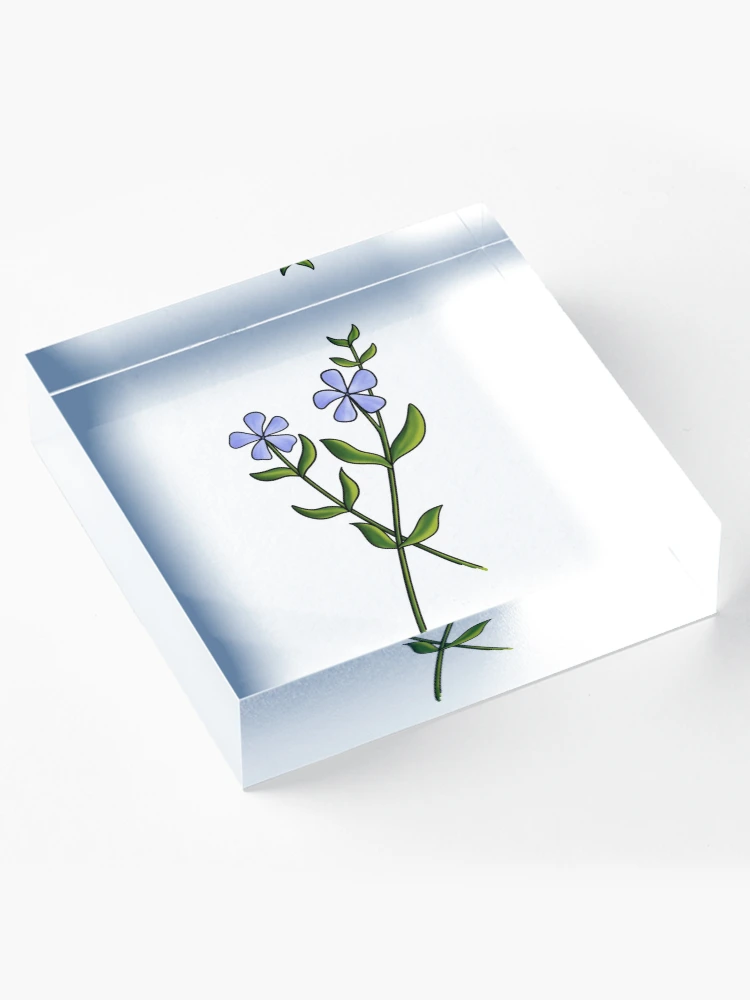 Thumbnail 4 of 5, Acrylic Block, Periwinkle designed and sold by Reeseworks.