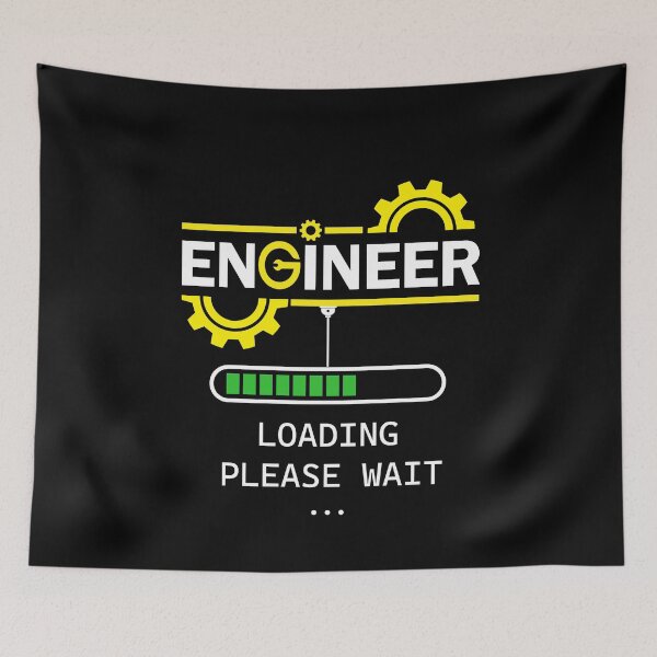 Item preview, Engineer Loading Please Wait: funny gift for future engineers designed and sold by thegiftedadult.
