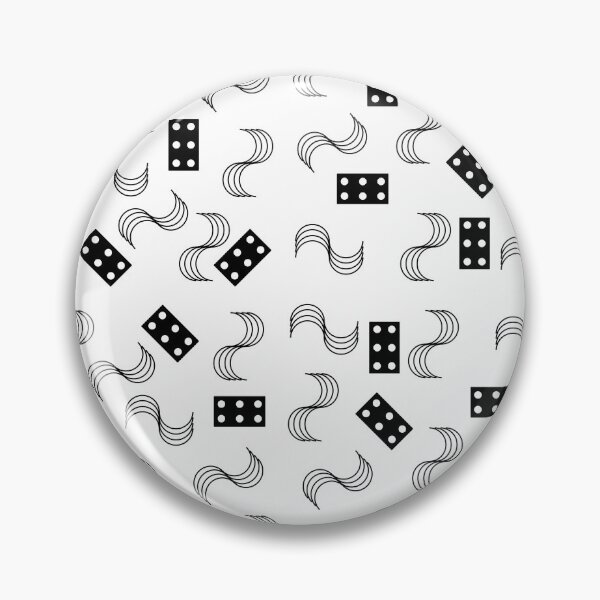 Item preview, Abstract S Domino Pattern black designed and sold by mrtraz.