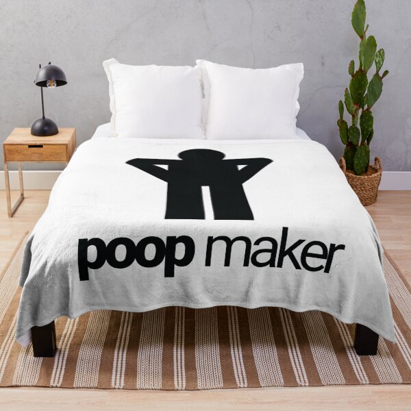 Item preview, poop maker funny hilarious meme design all black print designed and sold by tiredofwinning.