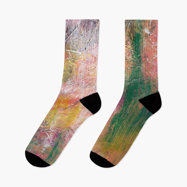 Item preview, Rose Garden Pink Green Abstract designed and sold by Cindy Smith.
