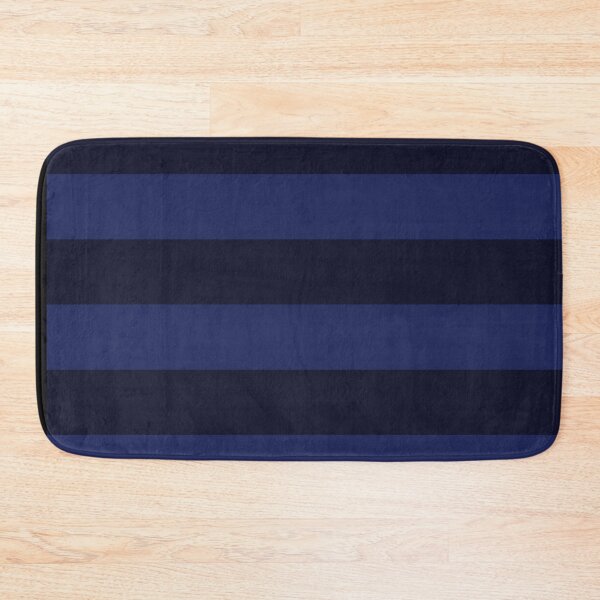 Item preview, Navy Blue and Dark Navy Stripes, Horizontal Awning Stripes designed and sold by Amy Brinkman.