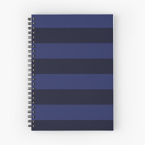 Item preview, Navy Blue and Dark Navy Stripes, Horizontal Awning Stripes designed and sold by Amy Brinkman.