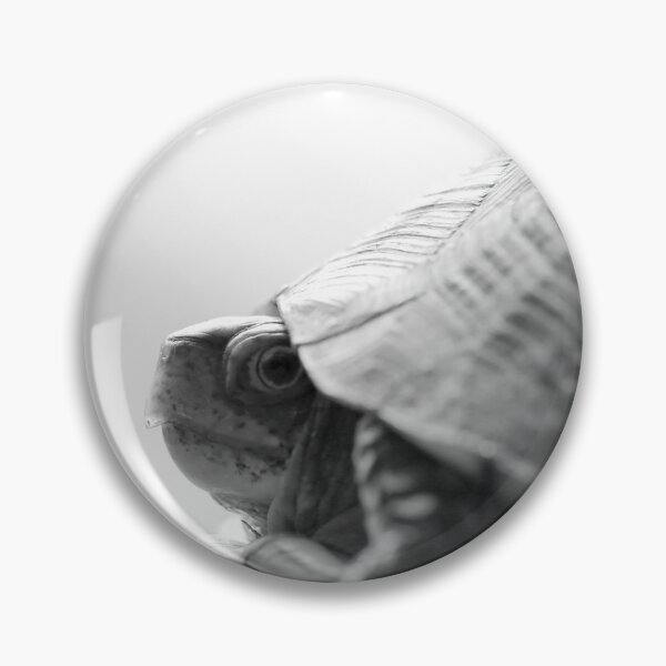 Item preview, Turtle Profile in Black and White designed and sold by StampCity.