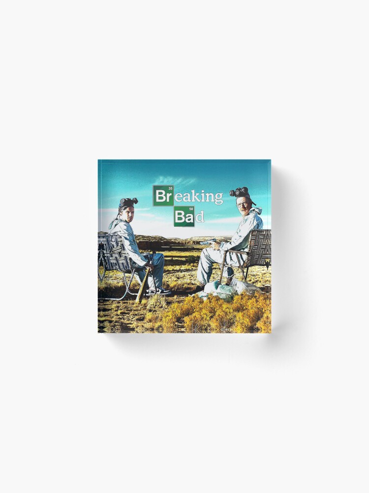 Alternate view of Breaking Bad Br&Ba Acrylic Block