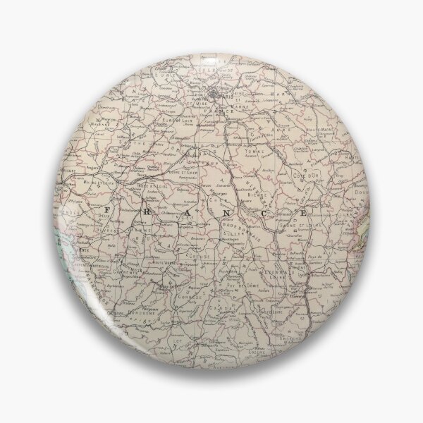Item preview, Old France Map (1922) Vintage French Country Atlas designed and sold by BravuraMedia.