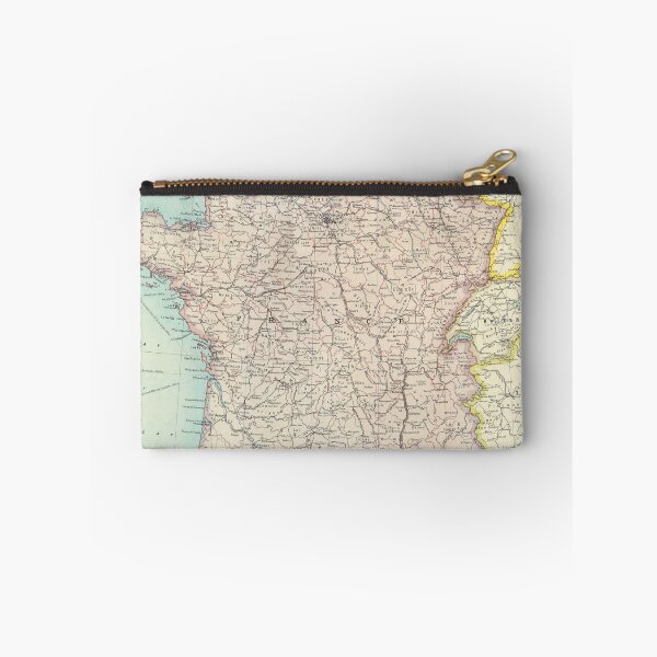 Item preview, Old France Map (1922) Vintage French Country Atlas designed and sold by BravuraMedia.
