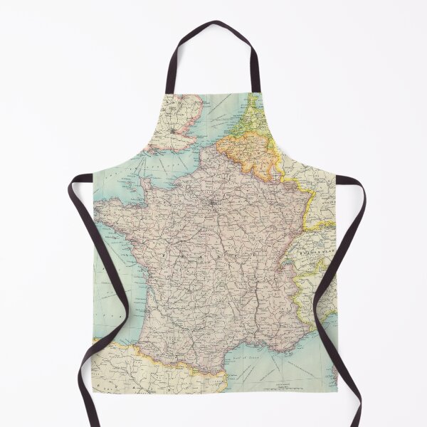 Item preview, Old France Map (1922) Vintage French Country Atlas designed and sold by BravuraMedia.
