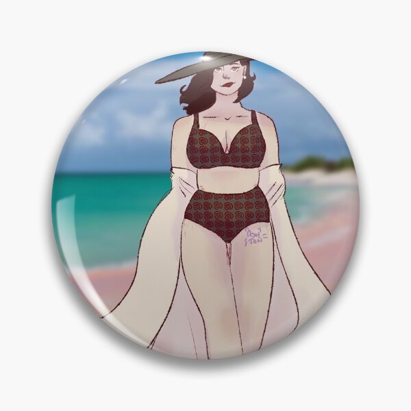 Item preview, Lady Dimitrescu Beach Episode designed and sold by catsnbubblegum.