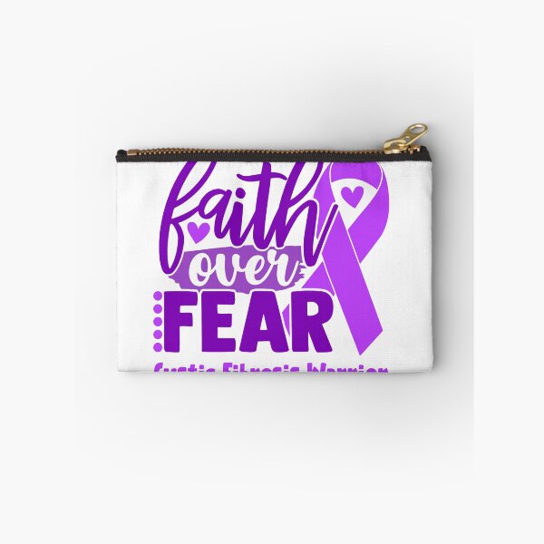 Item preview, Faith Over Fear Cystic Fibrosis Warrior designed and sold by largellie.