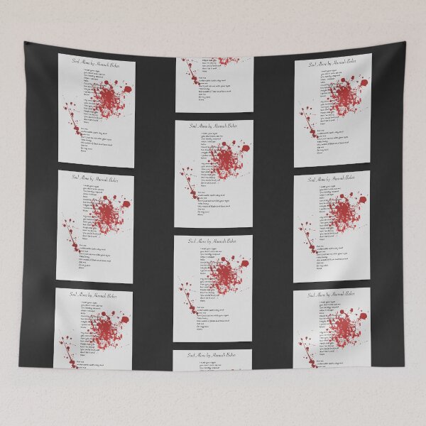 Item preview, Soul alone poem designed and sold by mistyp72.