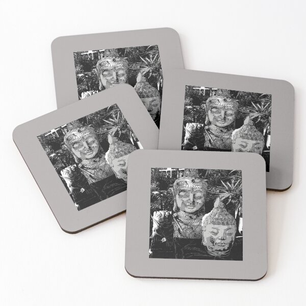 Item preview, Smiling Buddha and Meditating Buddha designed and sold by robinreva.