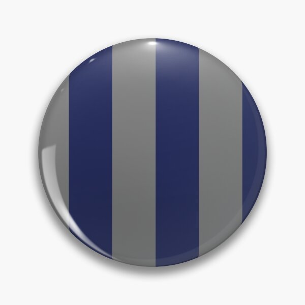 Item preview, Navy Blue and Gray Stripes, Vertical Awning Stripes designed and sold by Amy Brinkman.