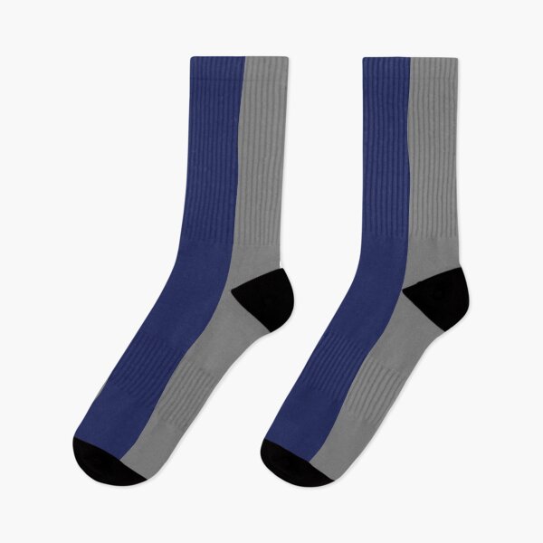 Item preview, Navy Blue and Gray Stripes, Vertical Awning Stripes designed and sold by Amy Brinkman.