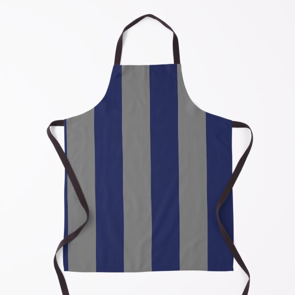 Item preview, Navy Blue and Gray Stripes, Vertical Awning Stripes designed and sold by Amy Brinkman.