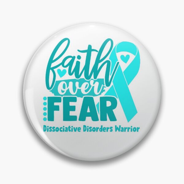 Item preview, Faith Over Fear Dissociative Disorders Warrior designed and sold by largellie.