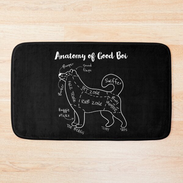 Item preview, Anathomy of Good Boi, Dog Lover, Samoyed, Retriever, Shepherd designed and sold by FP-POD.