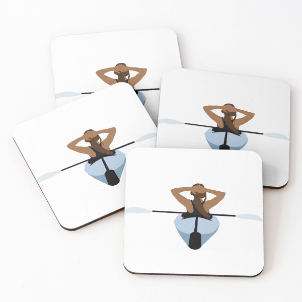 Item preview, Brunette girl in kayak  designed and sold by Aimee Milton.