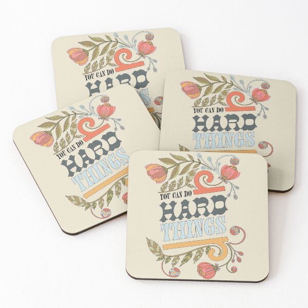 Item preview, You can do hard things designed and sold by Valentina Harper.