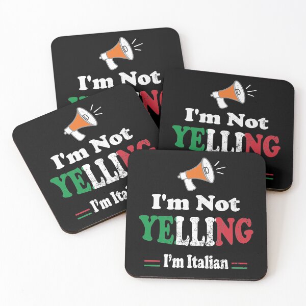 Item preview, I'm Not Yelling I'm Italian designed and sold by Docartdesign.