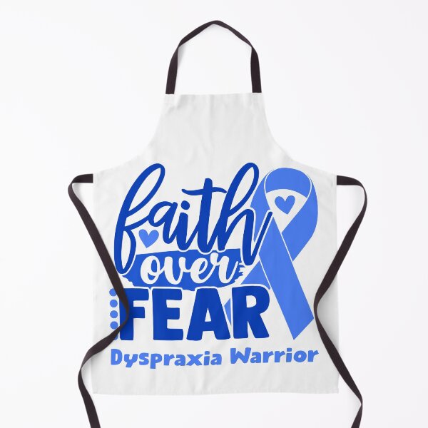 Item preview, Faith Over Fear Dyspraxia Warrior designed and sold by largellie.