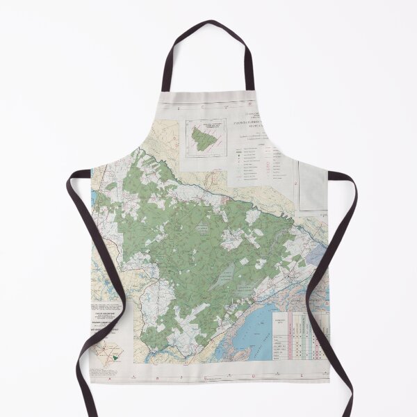 Item preview, Francis Marion National Forest Map (1981) South Carolina Natural Reserve designed and sold by BravuraMedia.