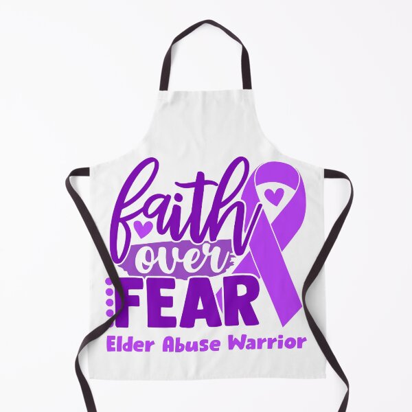 Item preview, Faith Over Fear Elder Abuse Warrior designed and sold by largellie.