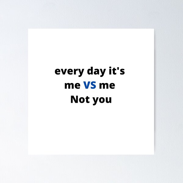 Item preview, me vs me designed and sold by LacavernePV.